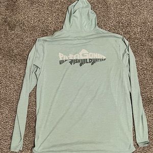 Patagonia Men's Capilene cool Daily Graphic Hoody - Relaxed Fit wild fish